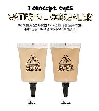 3 Concept Eyes - Waterful Concealer 保濕水潤遮瑕霜