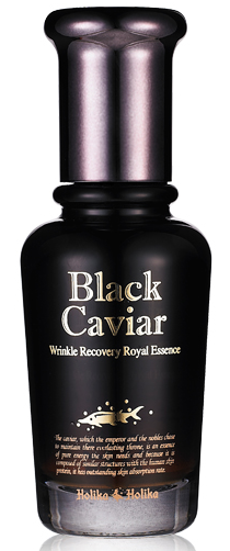 Holika  Holika Black Caviar Anti Wrinkle Royal Essence 黑魚子抗皺精華 45ml