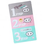 Holika Holika Pig Nose Clear Black Head 3-step Kit 豬鼻子深層去黑頭3部曲鼻貼