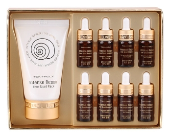 Tony Moly Timeless Ferment Snail Ampoule Set 全效修護蝸牛活細胞療程