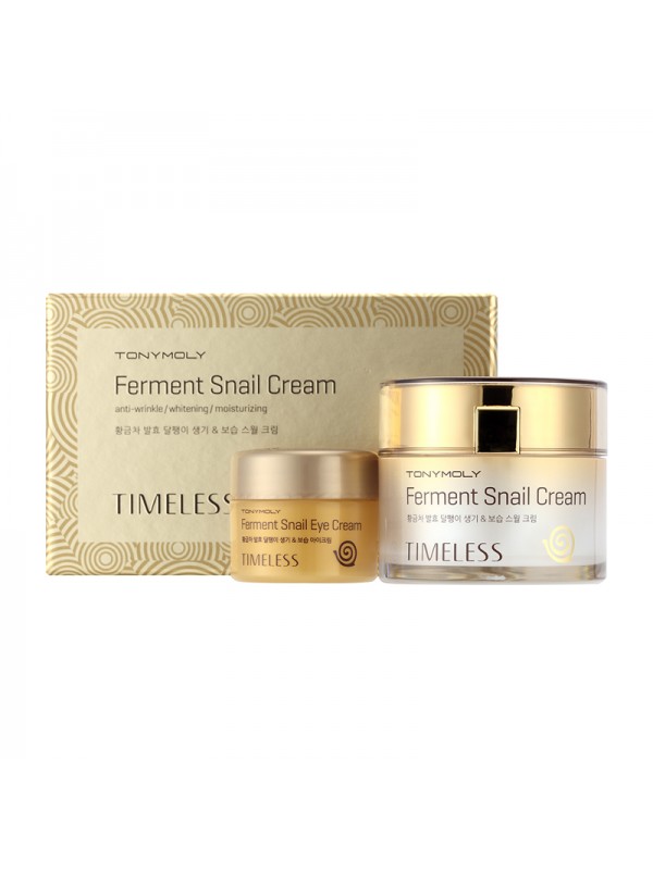Tony Moly Timeless Ferment Snail Cream Set 全效修護蝸牛面霜套裝