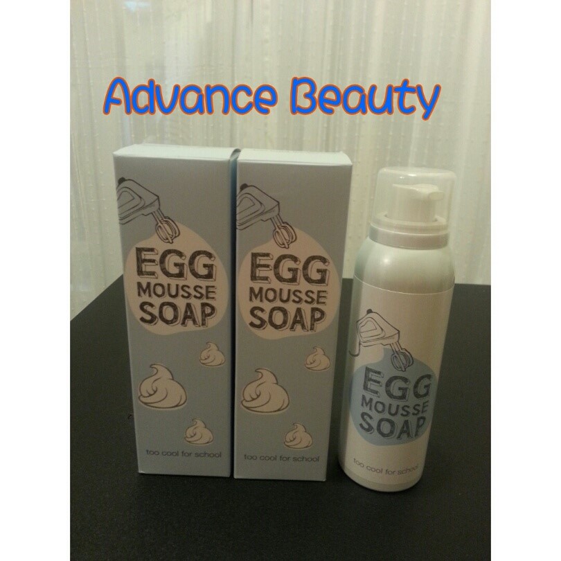 Too Cool For School Eggmousse Soap 白滑雞蛋洗顏泡泡 150ml