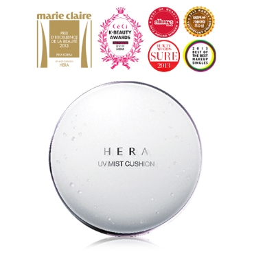 HERA UV Mist Cushion SPF 50/PA+++ 五合一全效防曬保濕氣墊粉餅 (連補充裝) (15g*2)