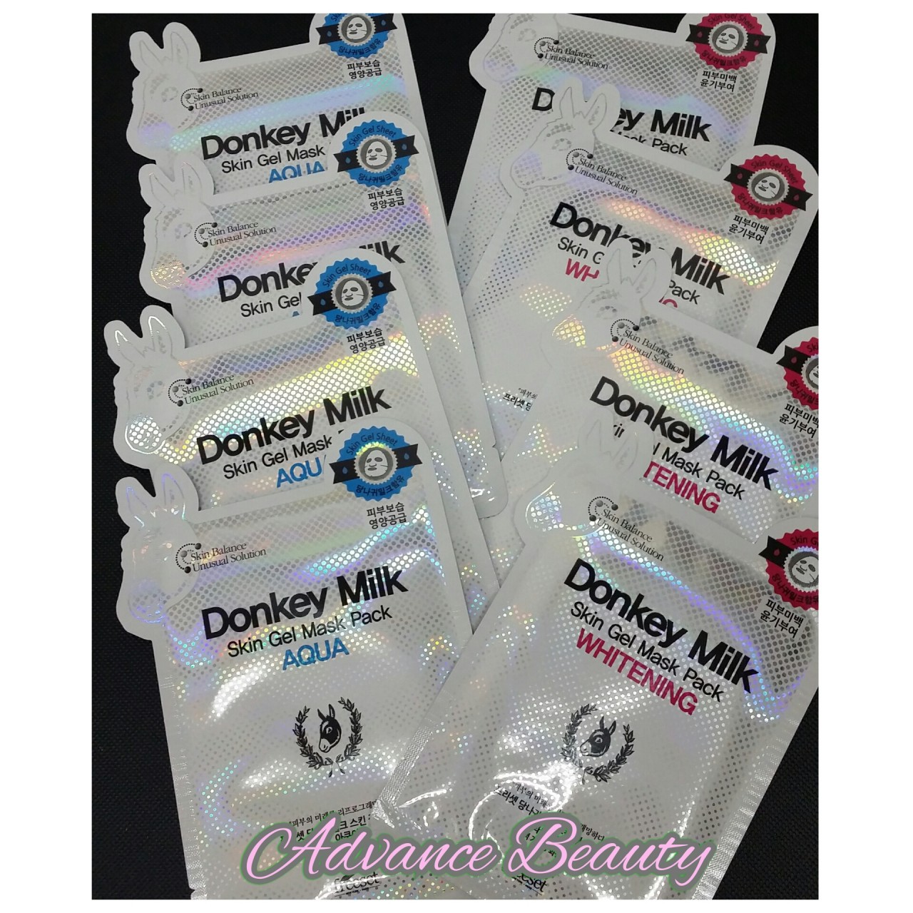 Freeset Donkey Milk Skin Gel Mask 驢奶補水美白面膜 25ml