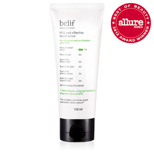 belif - Mild and Effective Facial Scrub 溫和去角質磨沙 100ml