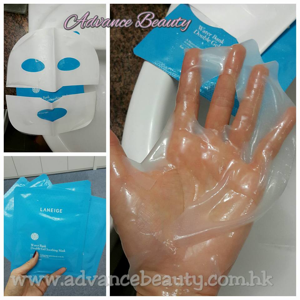 Laneige Water Bank Double Gel Soothing Mask水凝肌雙效面膜