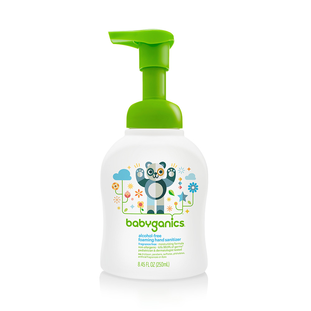 Alcohol Free Foaming Hand Sanitizer, Fragrance Free 無酒精消毒搓手液(免過水) Refill 473ml