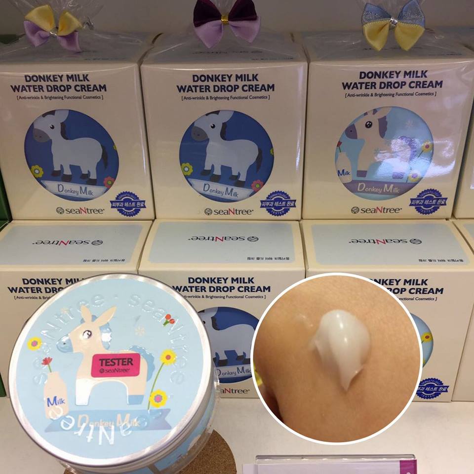 seaNtree Donkey Milk Water Drop Cream 驢奶保濕水滴面霜 200g