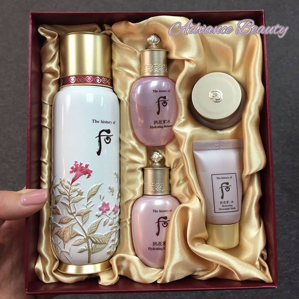 [The History of Whoo] First Care Moisture Anti-Aging Essence Special Edition 后-秘貼清顏順滑精華限量版特別套裝 (1套5件)