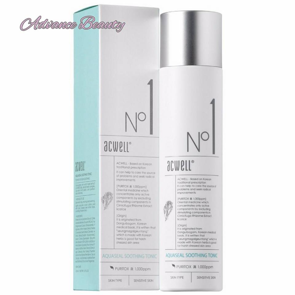 Acwell Aqyaseal Smoothing Tonic 抗敏保濕爽膚水 150 ml