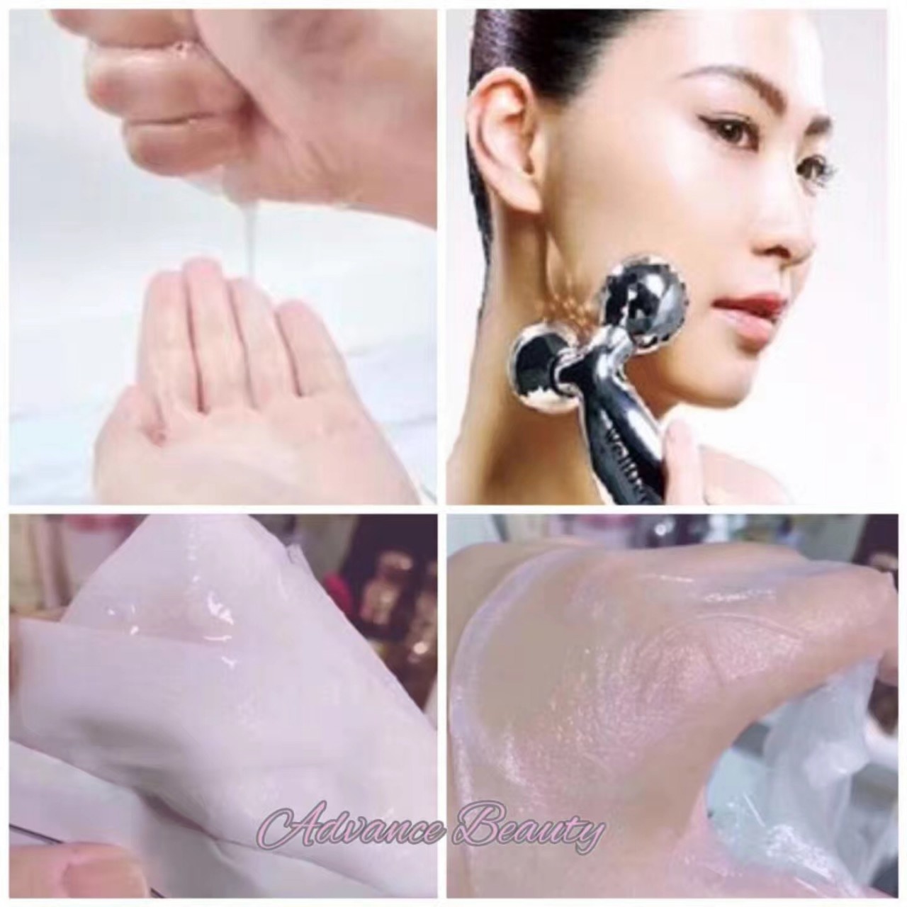 Wellderma Face Lifting Mask 膠原緊緻保濕面膜連按摩儀