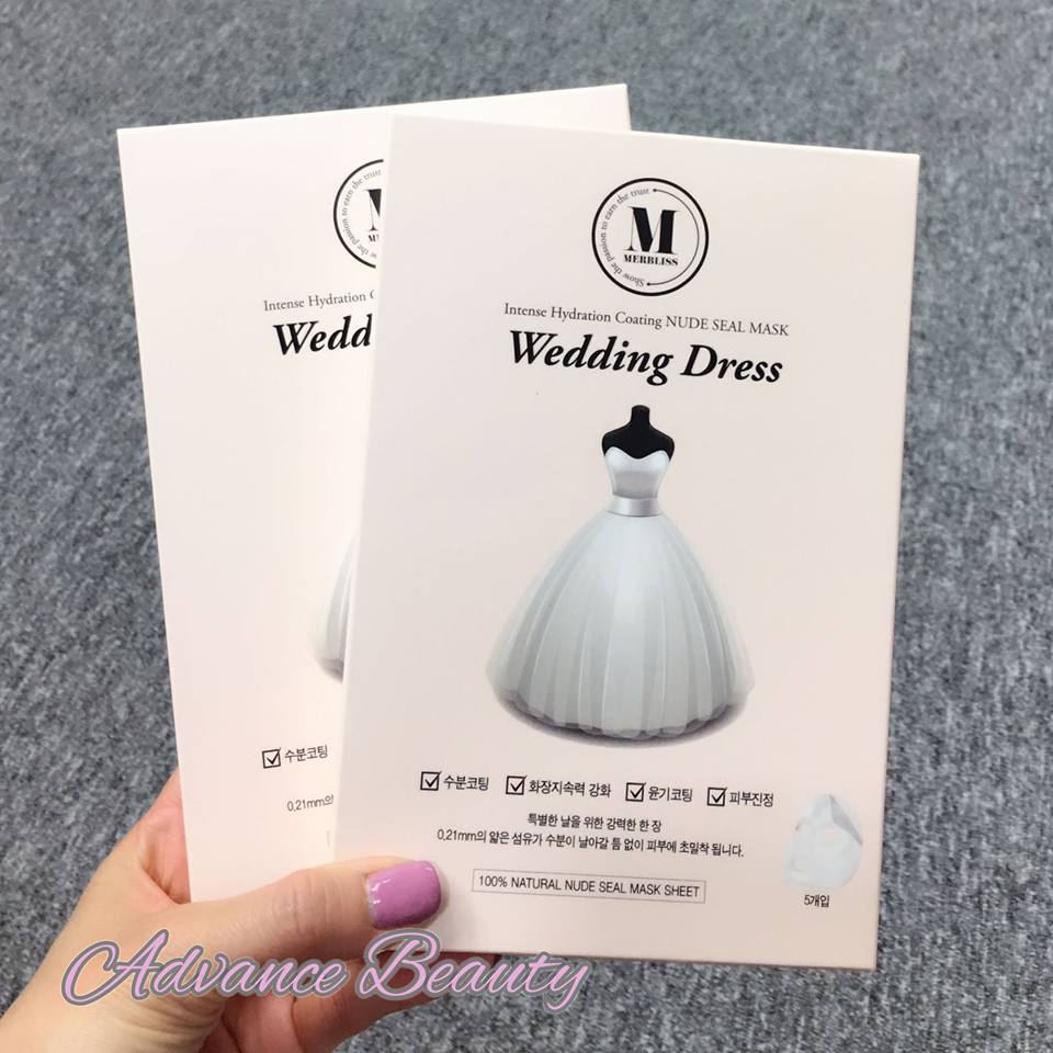 Merbliss Wedding Dress 補濕面膜 (1盒5片)