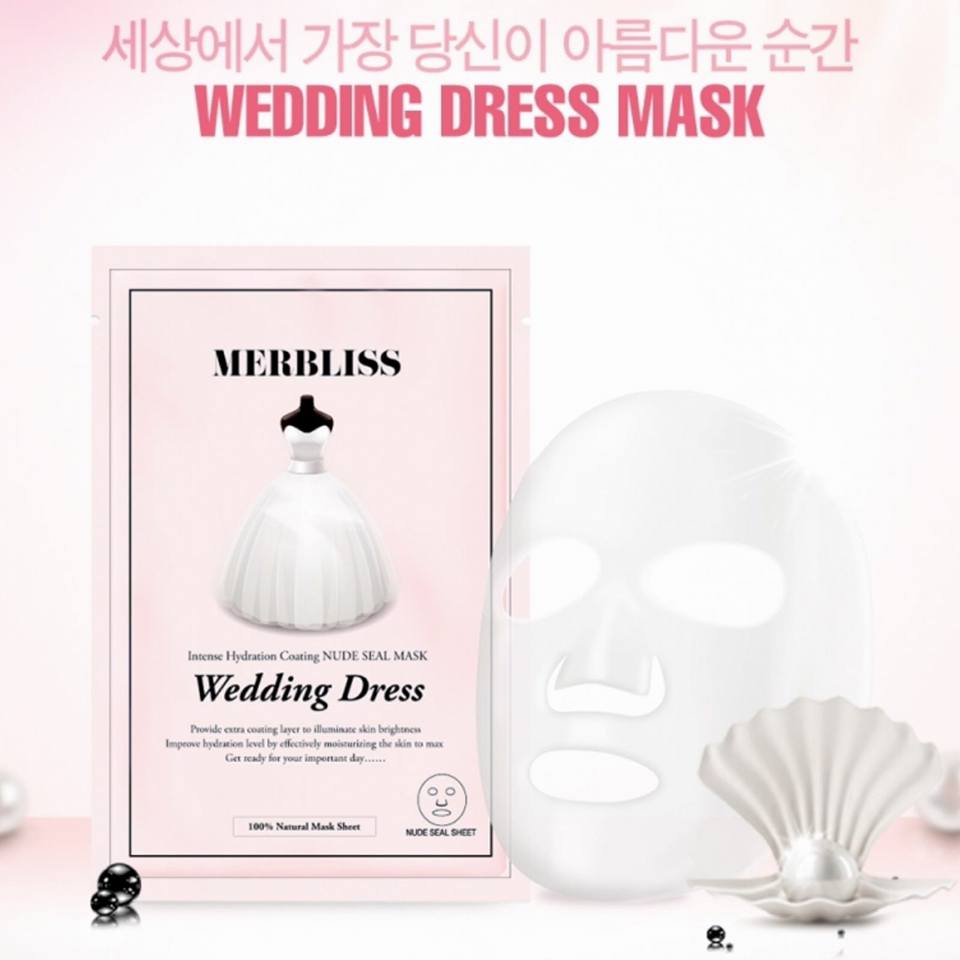 Merbliss Wedding Dress 補濕面膜 (1盒5片)