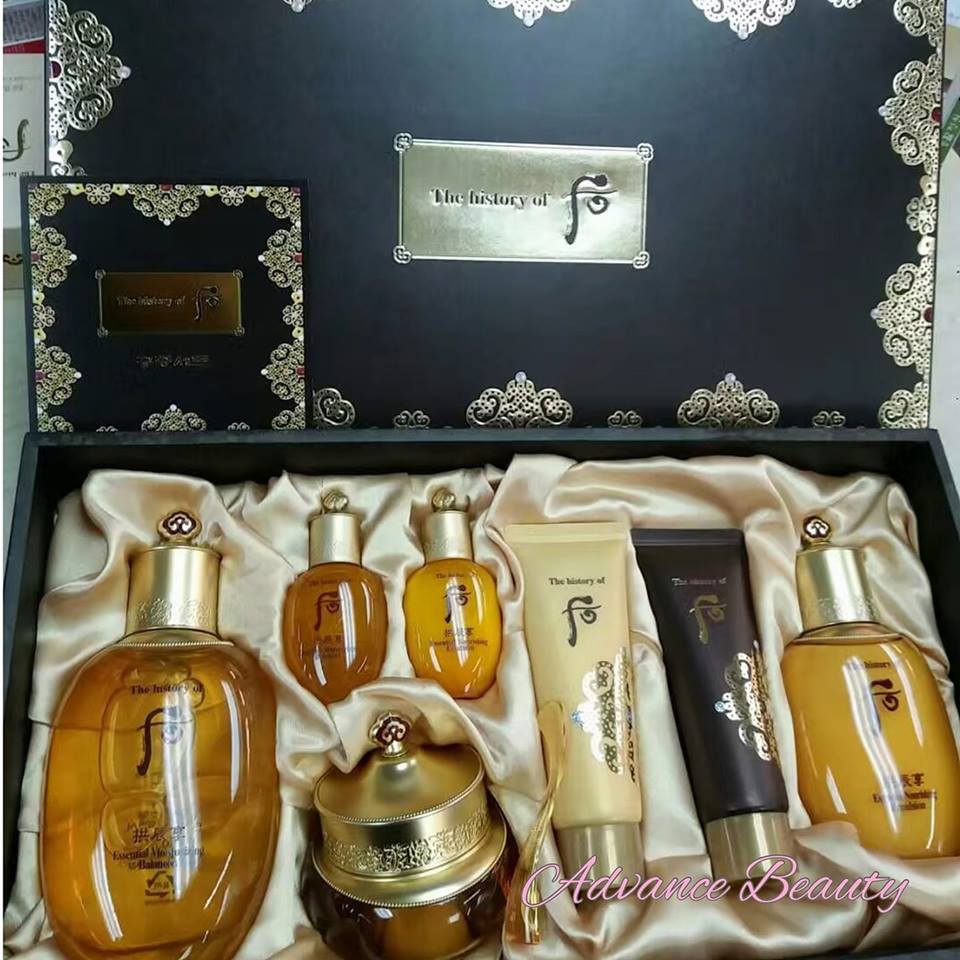 [The History of Whoo] Gongjinhyang Set (New 2018) 后 拱辰享 氣津緊緻套裝 (2018)  (1套7件)