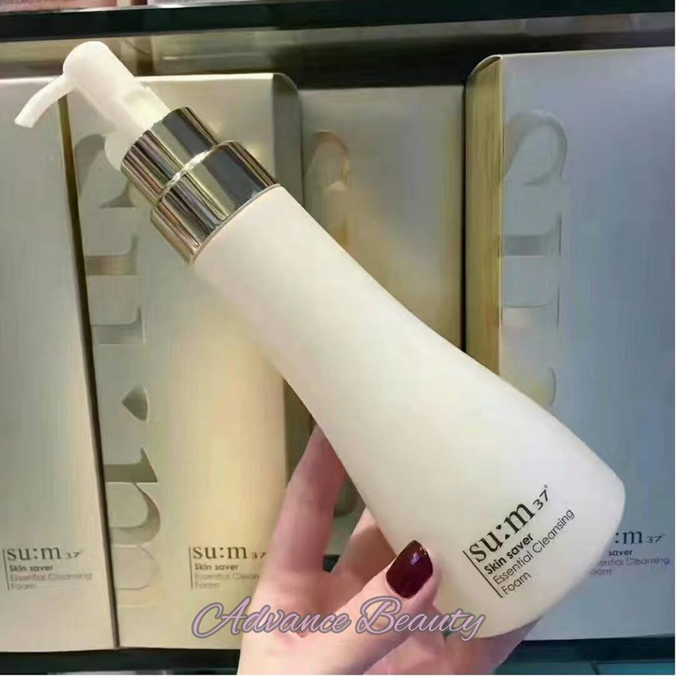 Su:m37 Essential Cleansing Foam 呼吸精華泡泡洗面奶 250ml