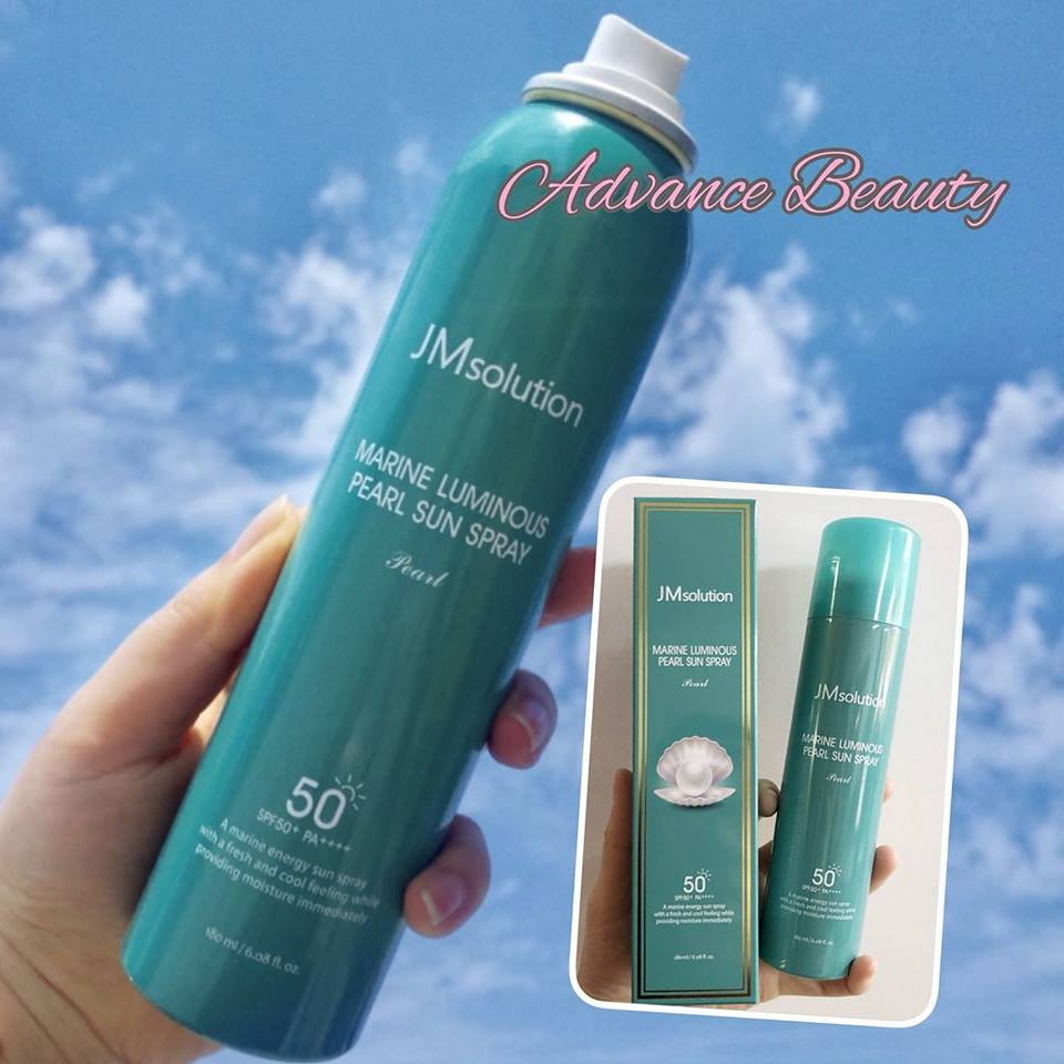 JMsolution Marine Luminous Pearl Sun Spray 珍珠美白防晒噴雾 SPF 50 PA+++ 180ml