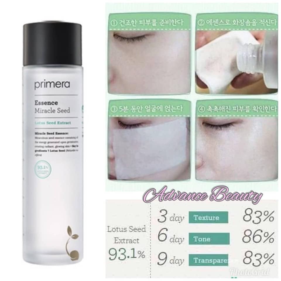 Primera Miracle Seed Essence 莲花籽神仙水 225ml (大支装）