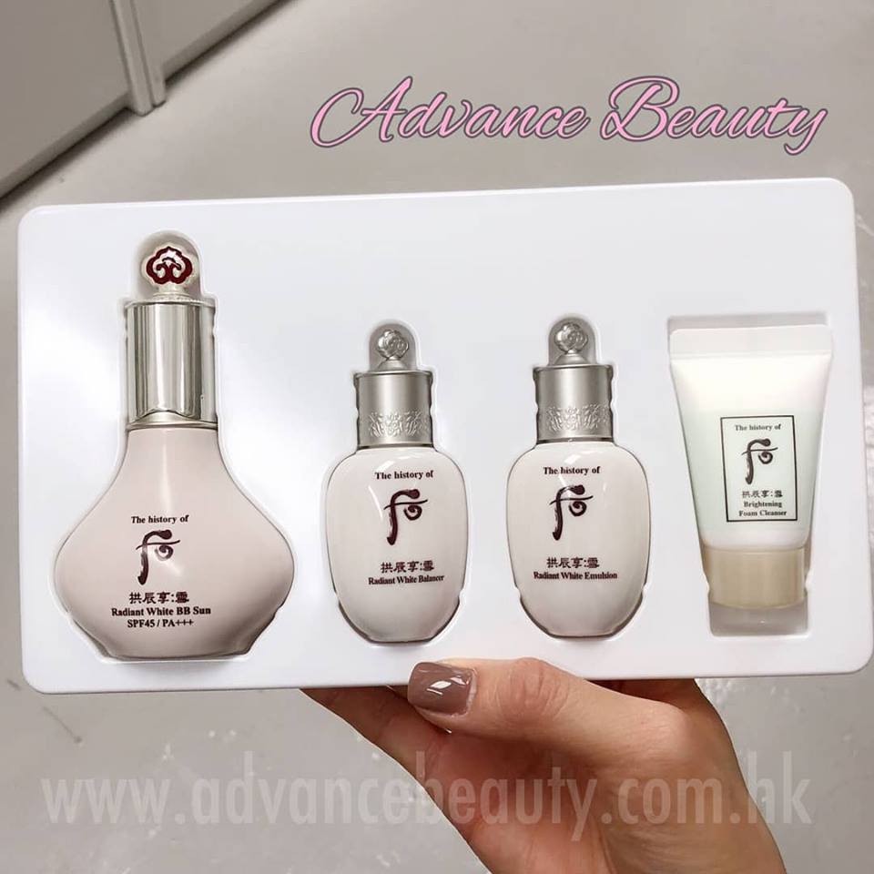 [The History of Whoo] Radiant Whitening Sun BB Set 后 美白防曬BB霜套裝 SPF45 40ml