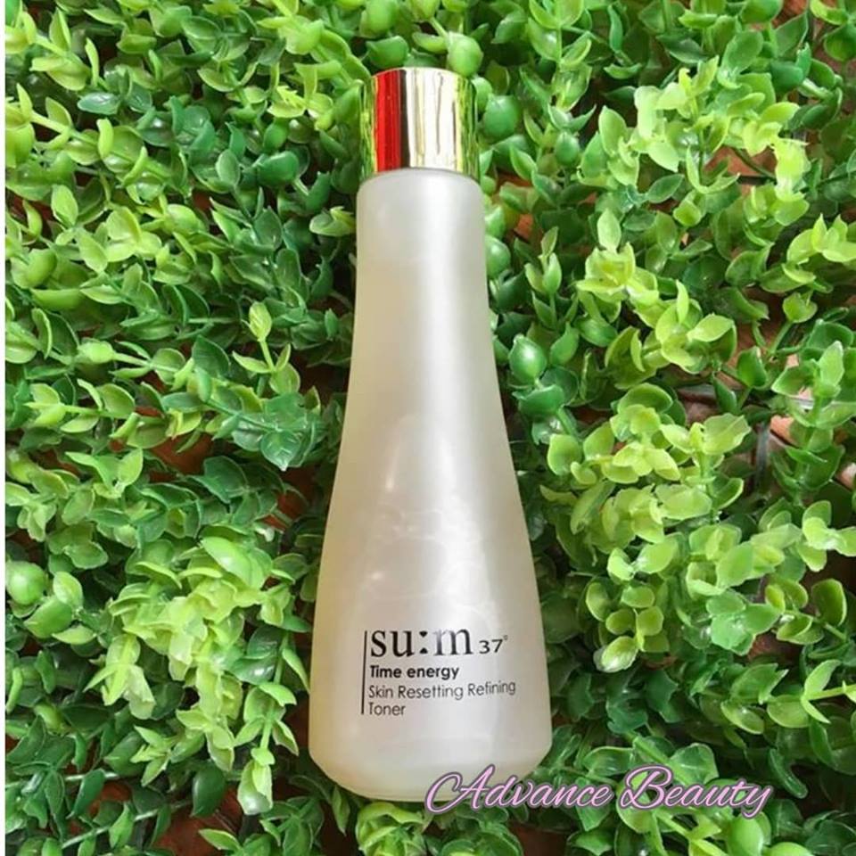 Su:m 37 Time Energy Skin Resetting Refining Toner 呼吸去角質爽膚水 160ml