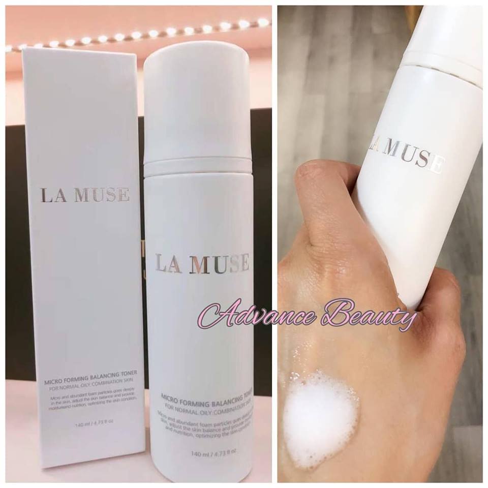 LA MUSE Micro Forming Balancing Toner 泡沫平衡爽膚水 140ml