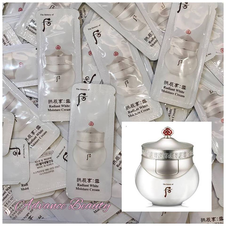 [The History of Whoo] Radiant White Moisture Cream 后 美白保濕面霜 30pcs