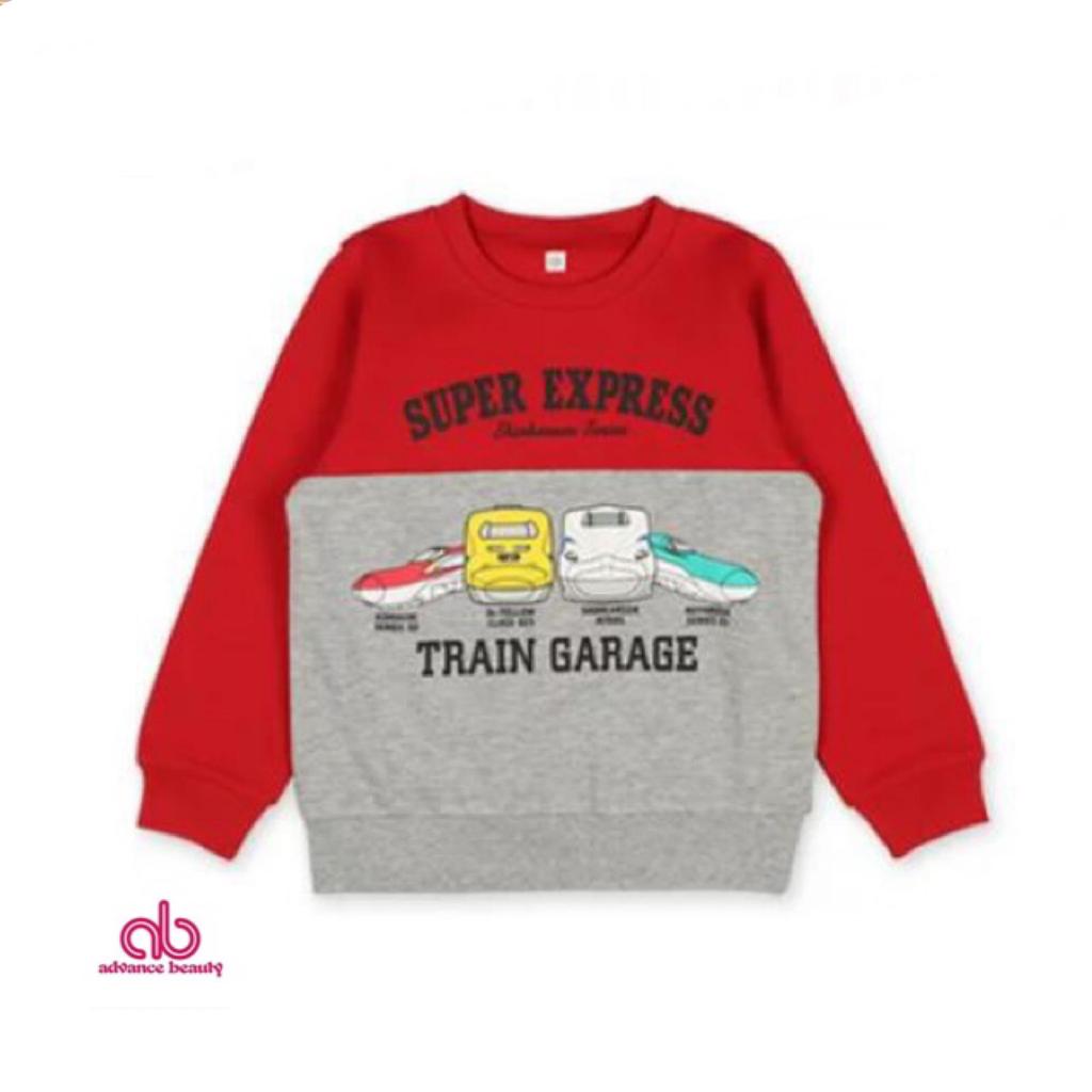日本直送 新幹線 SHINKANSEN 小童 衛衣 (Red/Grey) 110cm