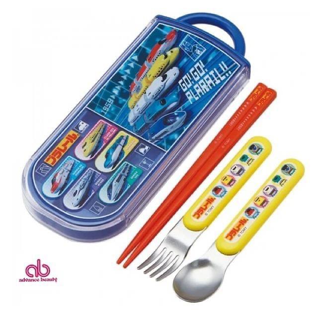 日本製 新幹線 SHINKANSEN 餐具套裝 3pcs (Made in Japan) (可用洗碗碟機)