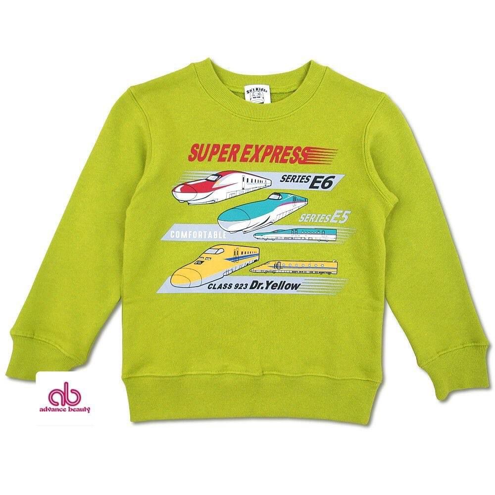 日本直送 新幹線 SHINKANSEN 小童 衛衣 (Lime) 110cm