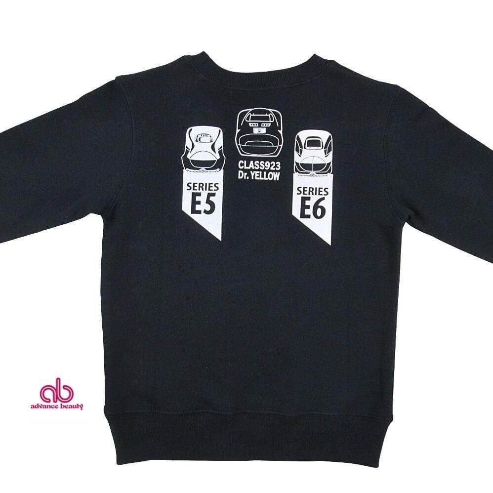 日本直送 新幹線 SHINKANSEN 小童 衛衣 (Black) 120cm