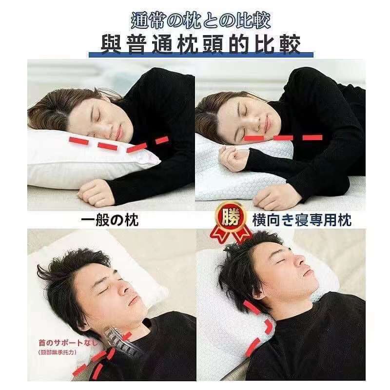 DEAR.MIN 升級速眠止鼾枕頭 (人體工學設計) (經典枕) 日本熱賣