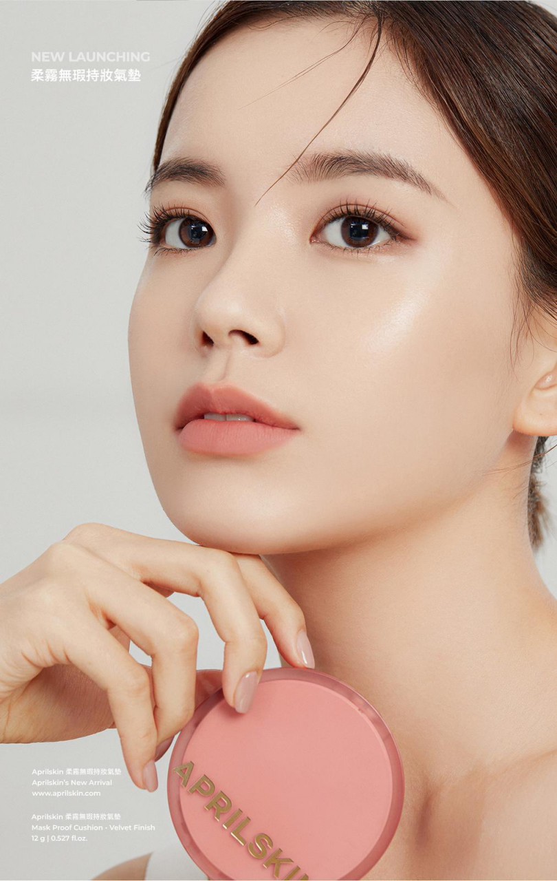 April Skin Hero Cushion Foundation 柔霧無瑕持妝氣墊粉 SPF50+ PA+++ 12g (連補充裝)