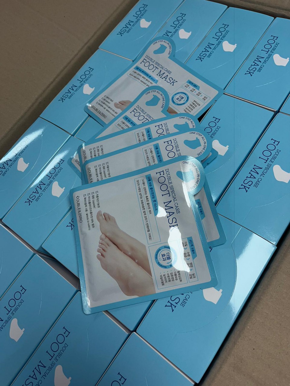 DOUBLE & ZERO Special Care Foot Mask 膠原蛋白護腳膜(1套5包) 韓國製造