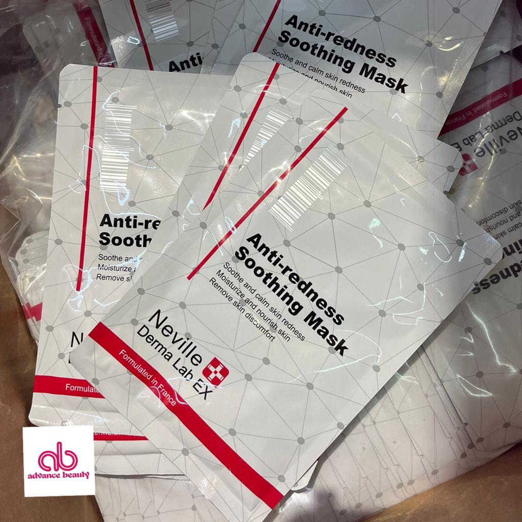 Neville Derma Lab EX Anti-redness Soothing Mask 仙人掌保濕降紅面膜 (1套10片)