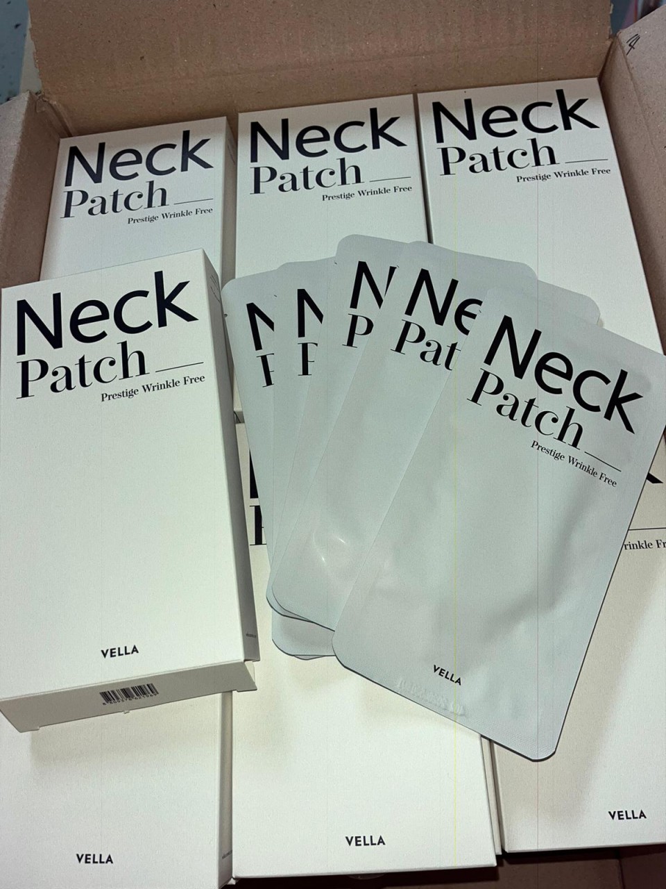 VELLA Neck Patch Prestige Wrinkle Free 深層撫紋熨斗頸膜 5g x 5PCS (Made in Korea)