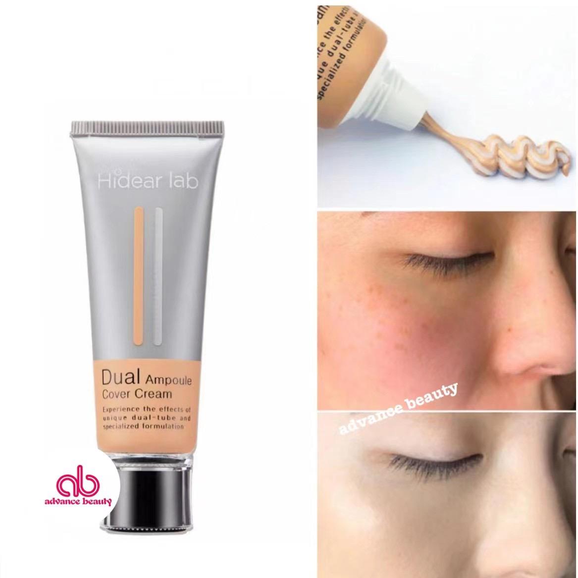 Hidear Lab Dual Ampoule Cover 雙效安瓶遮瑕粉底 60ml