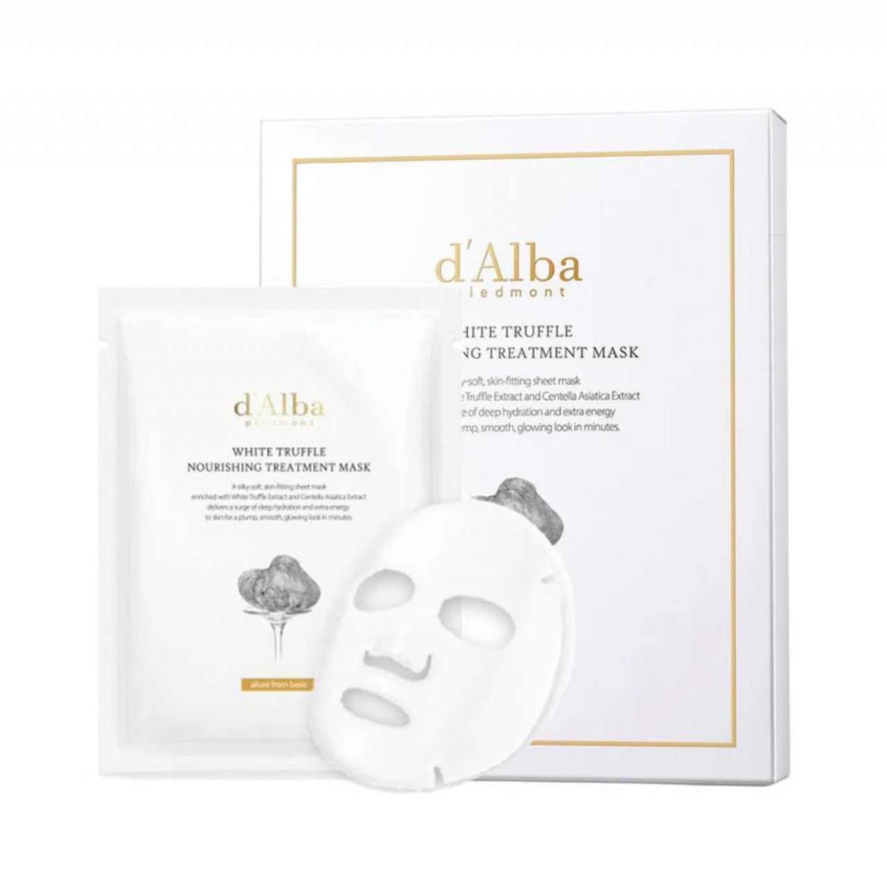 d’Alba White Truffle Nourishing Treatment Mask 白松露滋養面膜 5pcs (Made in Korea)