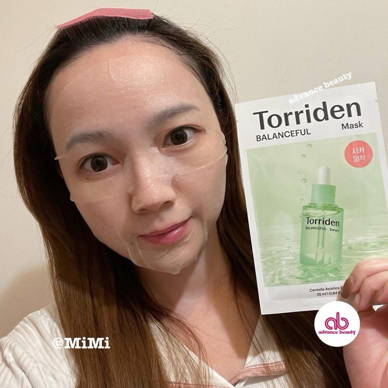Torriden Balanceful Serum Mask 積雪草鎮靜舒緩保濕面膜 (1盒10片) (Made in Korea)