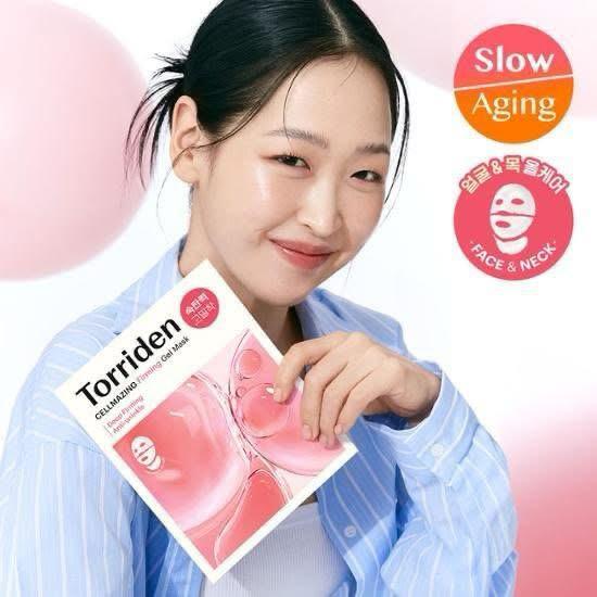 Torriden Cellmazing Firming Gel Mask 膠原蛋白彈性凝膠面膜（4片）